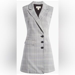 Open Edit Nordstrom Blazer Dress with Side Button in Size XS